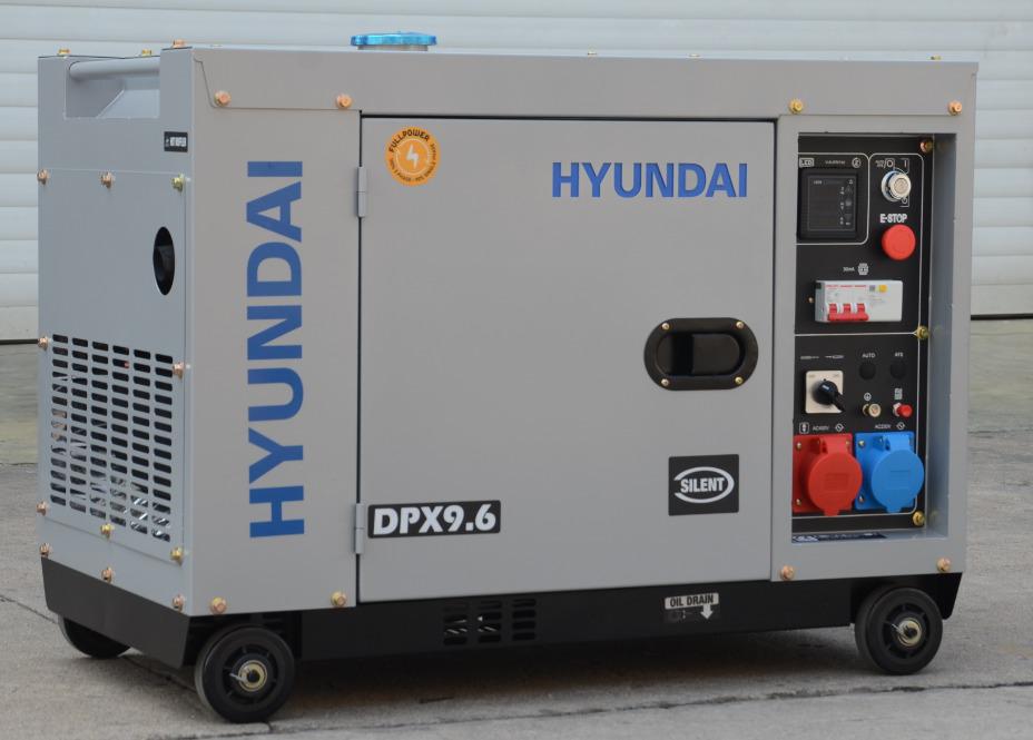 HYUNDAI DPX9.6 SILENT HEAVY DUTY DIESEL GENERATOR 